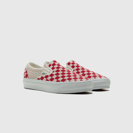 LX CLASSIC SLIP-ON 98 EK "CHECKERBOARD RED"