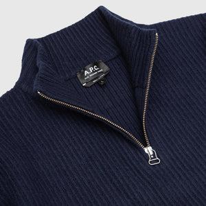 ALEX QUARTER ZIP SWEATER