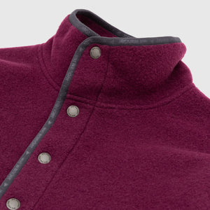 WOOL FLEECE PULLOVER