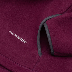 WOOL FLEECE PULLOVER