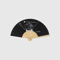 YU NAGABA FOLDING HAND FAN