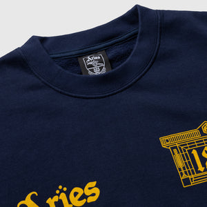 ARSENAL X ARIES 1886 CREW SWEAT