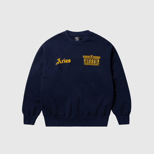 ARSENAL X ARIES 1886 CREW SWEAT