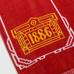 ARSENAL X ARIES COLUMN LOGO SCARF