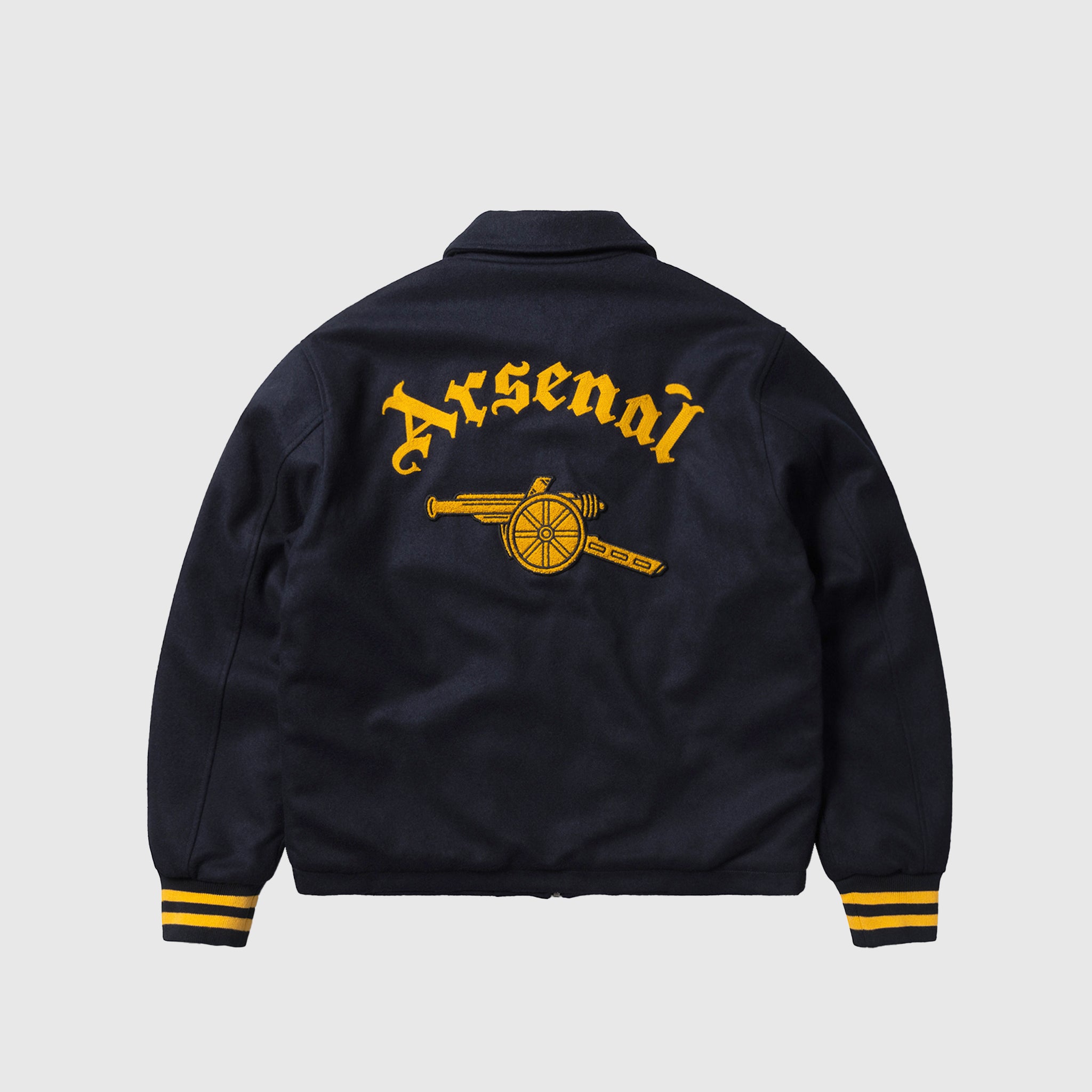 ARSENAL X ARIES WOOL BOMBER JACKET