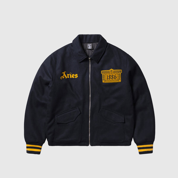 ARSENAL X ARIES WOOL BOMBER JACKET – PACKER SHOES