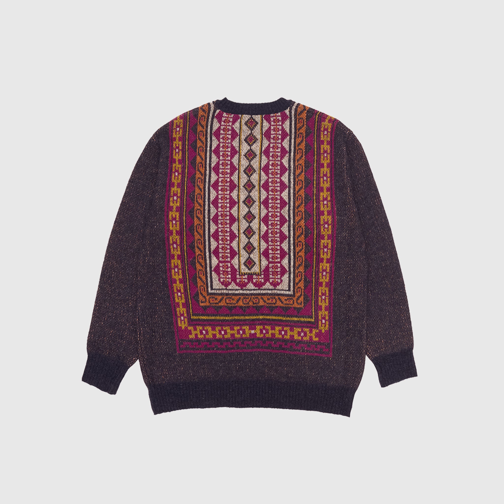 SHETLAND CREW NECK SWEATER