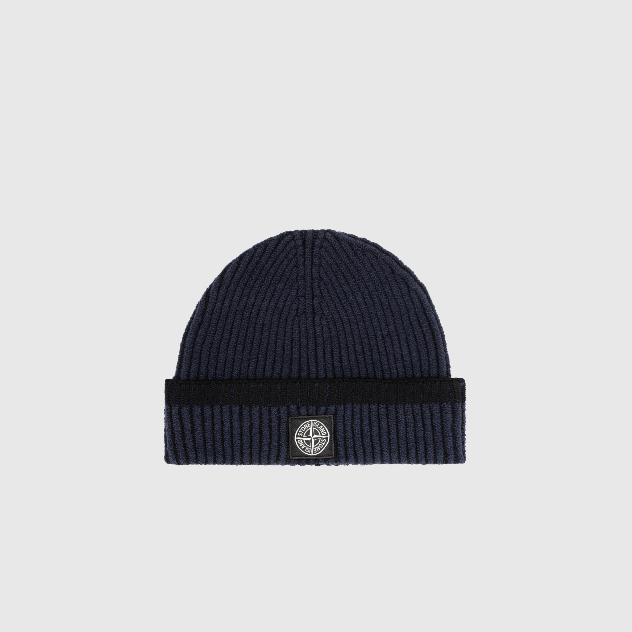 MIXED FABRIC VANISÉ FULL RIB WOOL BEANIE