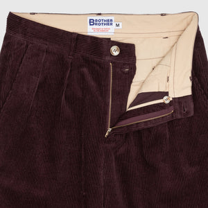 DOUBLE PLEATED (CORD) PANT