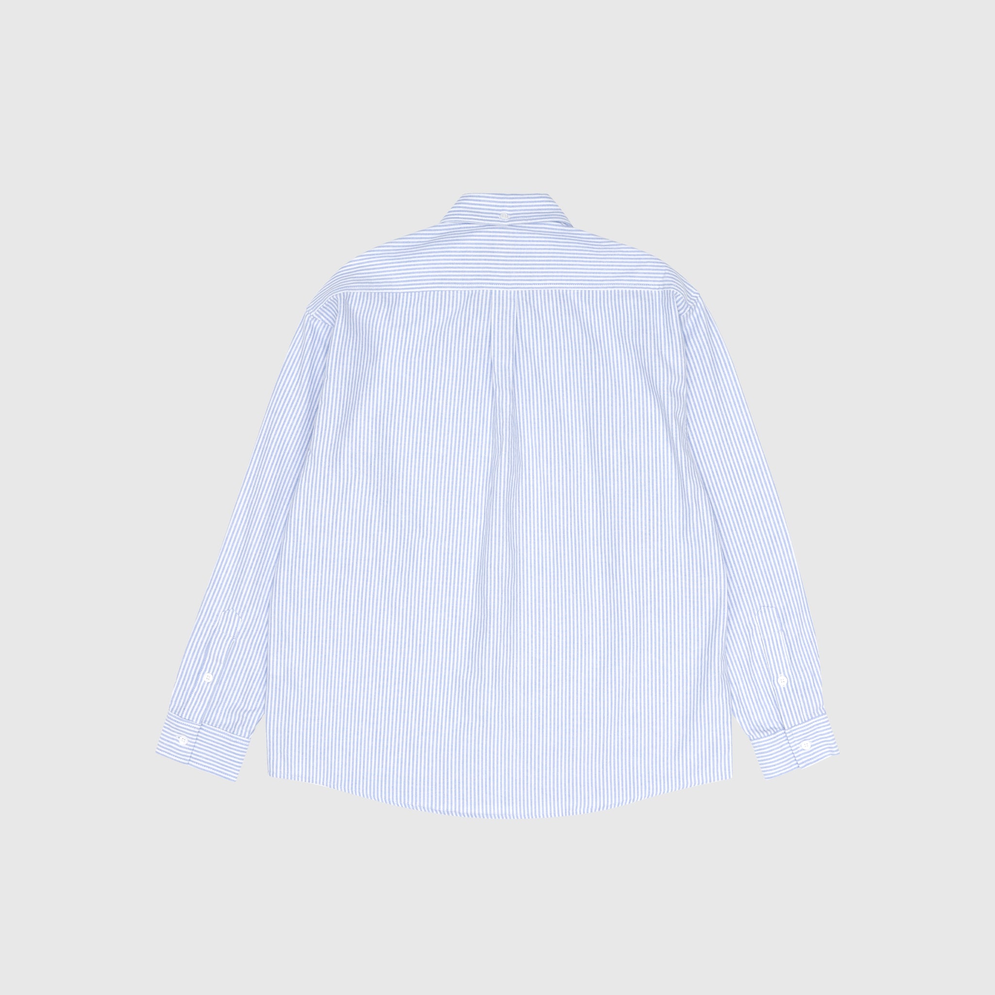 SIMPLE STITCH STRIPE OCBD SHIRT