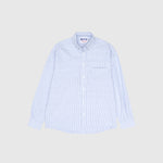 SIMPLE STITCH STRIPE OCBD SHIRT