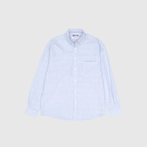 SIMPLE STITCH STRIPE OCBD SHIRT