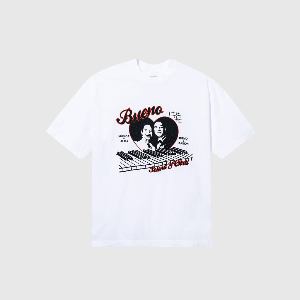 SELENA Y CHRIS S/S T-SHIRT