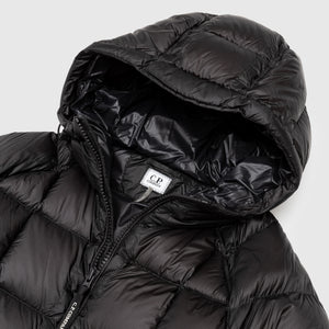 DD SHELL HOODED MEDIUM DOWN JACKET