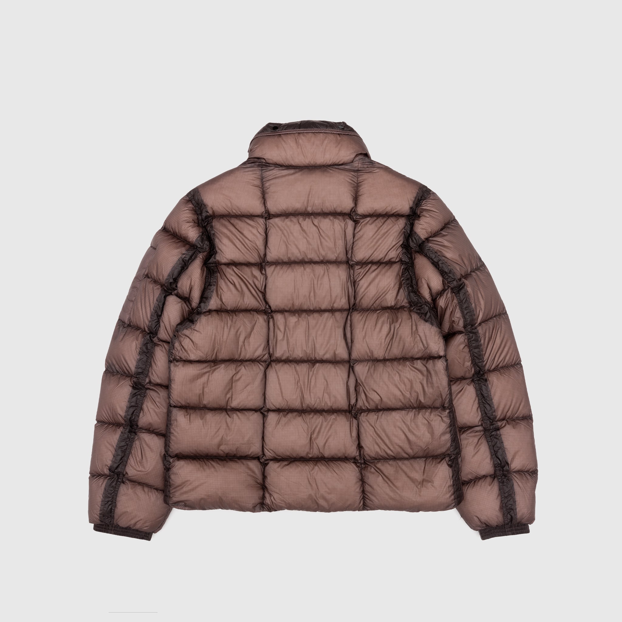 DD SHELL HOODED SHORT DOWN JACKET