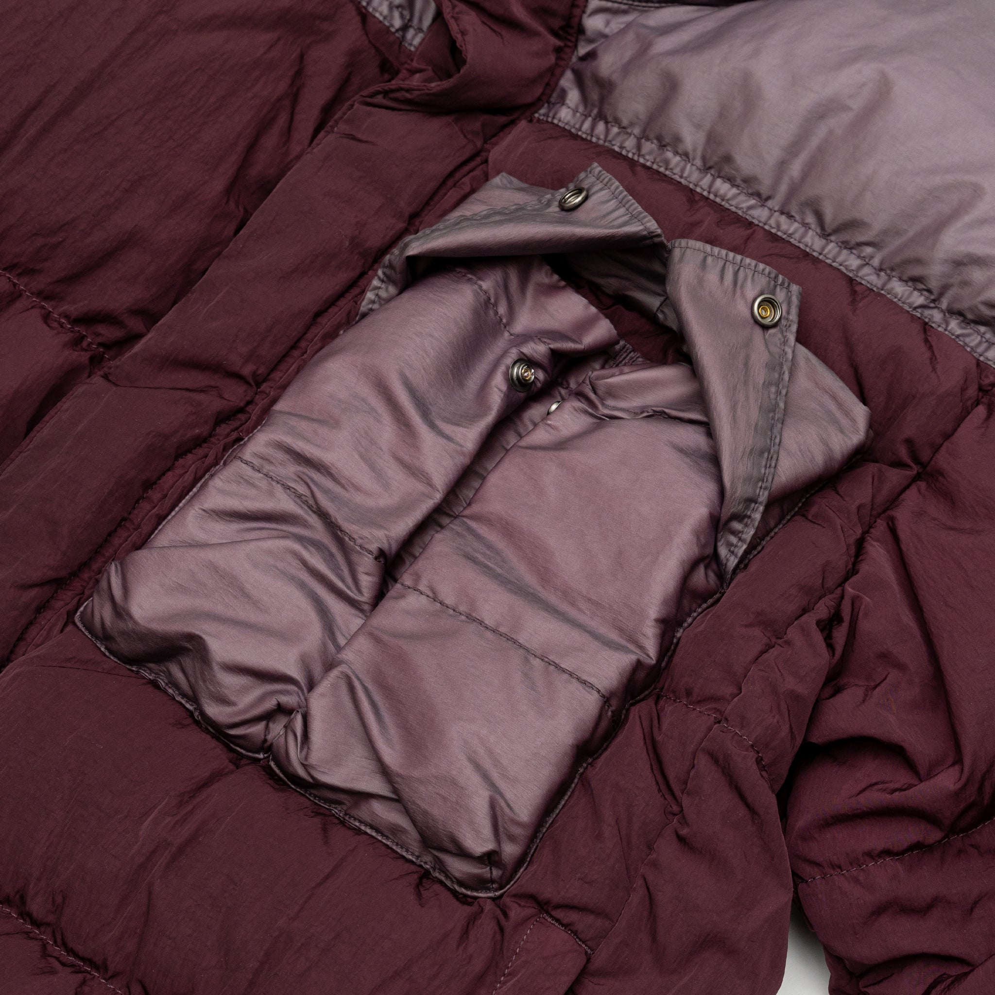 ECO CHROME-R MIXED GOOGLE DOWN JACKET