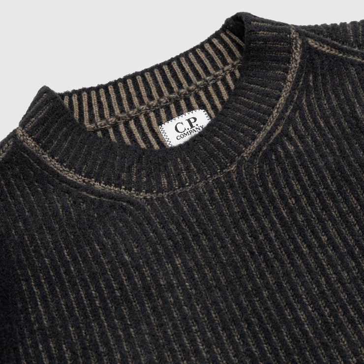 FLEECE KNITWEAR CREWNECK