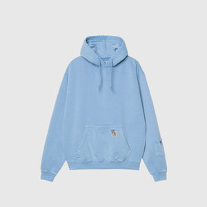 x INVINCIBLE HOODED PIGMENT DYED SWEAT