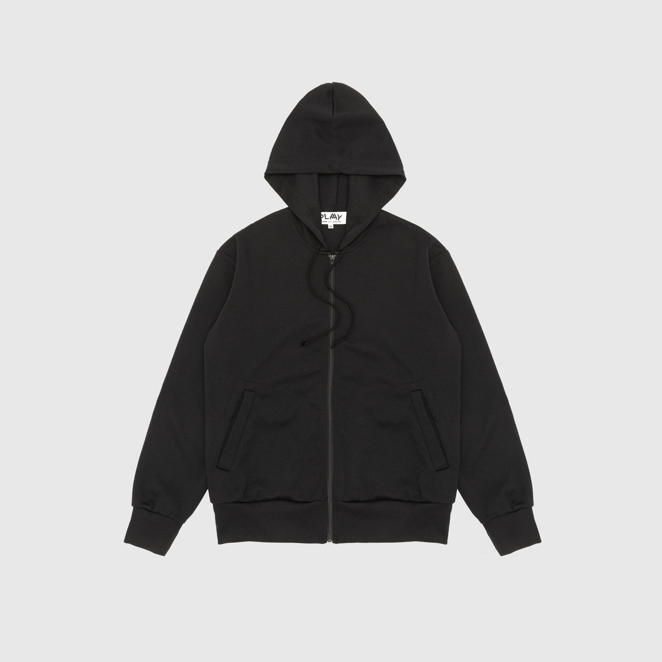 PIXELATED RED HEART ZIPPERED HOODY X INVADER