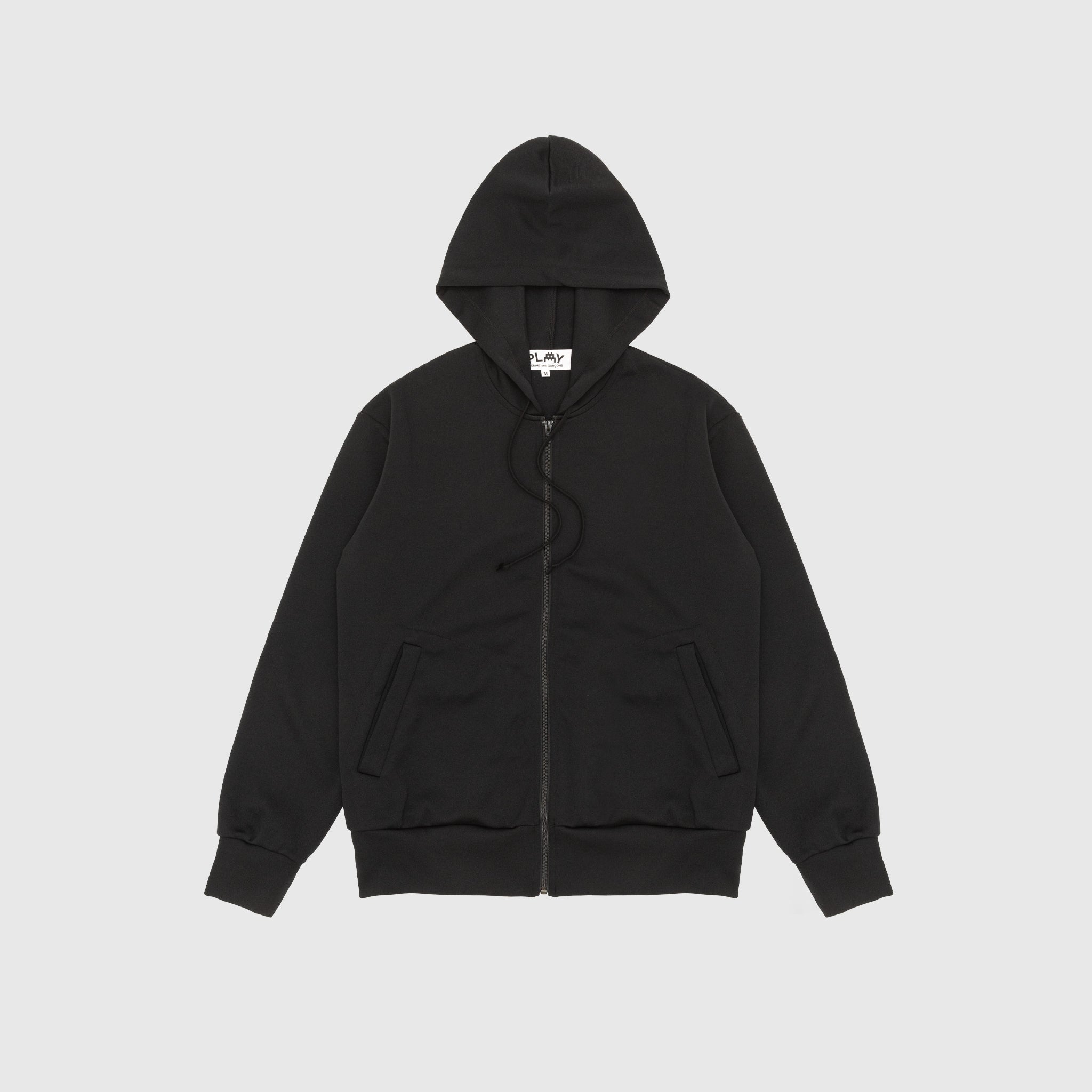 PIXELATED RED HEART ZIPPERED HOODY X INVADER