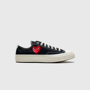 CHUCK TAYLOR ALL-STAR '70 LOW "BLACK SINGLE HEART"