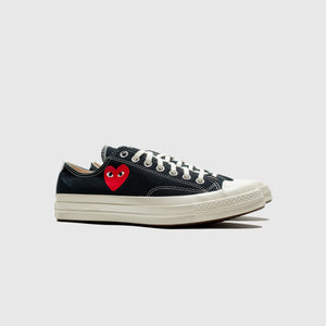 CHUCK TAYLOR ALL-STAR '70 LOW "BLACK SINGLE HEART"