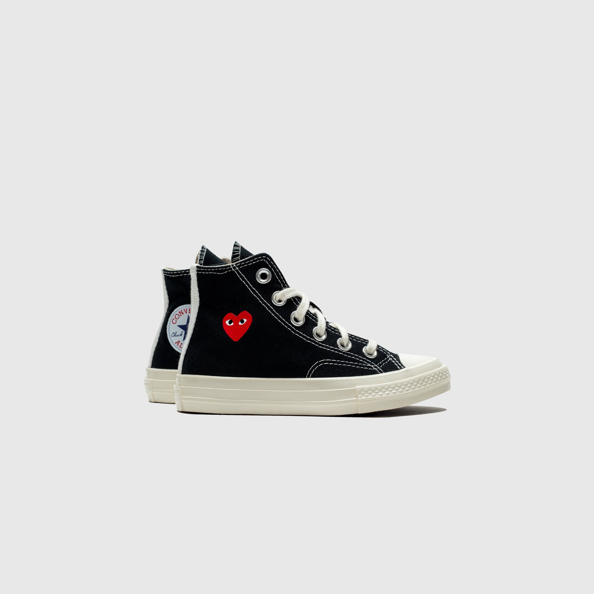 CHUCK TAYLOR ALL-STAR '70 HI (KIDS) "BLACK SINGLE HEART"