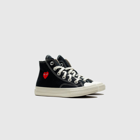 CHUCK TAYLOR ALL-STAR '70 HI (KIDS) "BLACK SINGLE HEART"