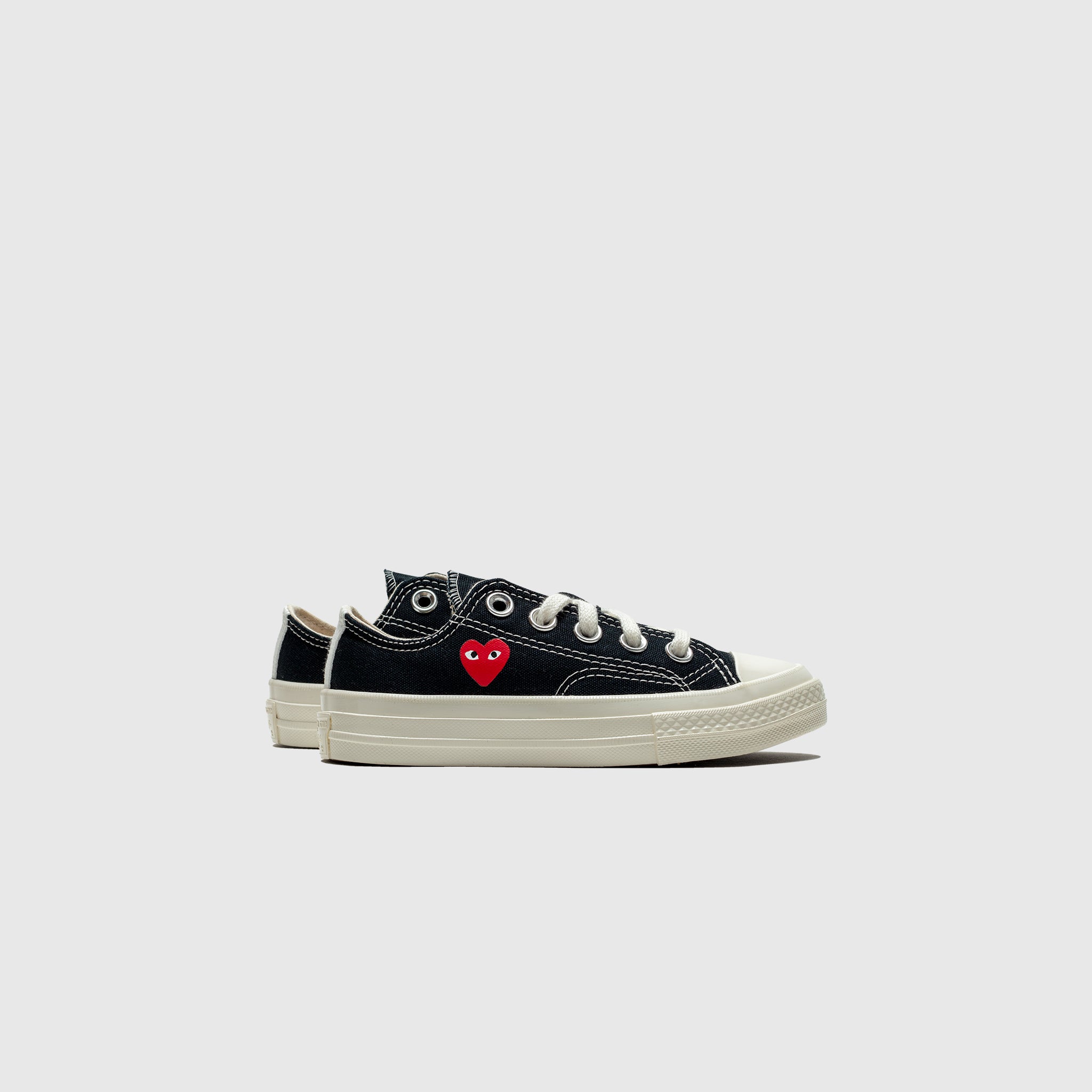 CHUCK TAYLOR ALL-STAR '70 LOW (KIDS) "BLACK SINGLE HEART"