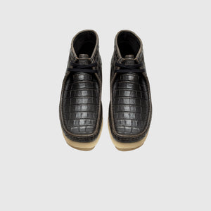 WALLABEE BOOT HARAJUKU "BLACK CROC"