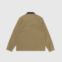 COTTON/ NYLON DOUBLE SATIN LENS UTILITY OVERSHIRT