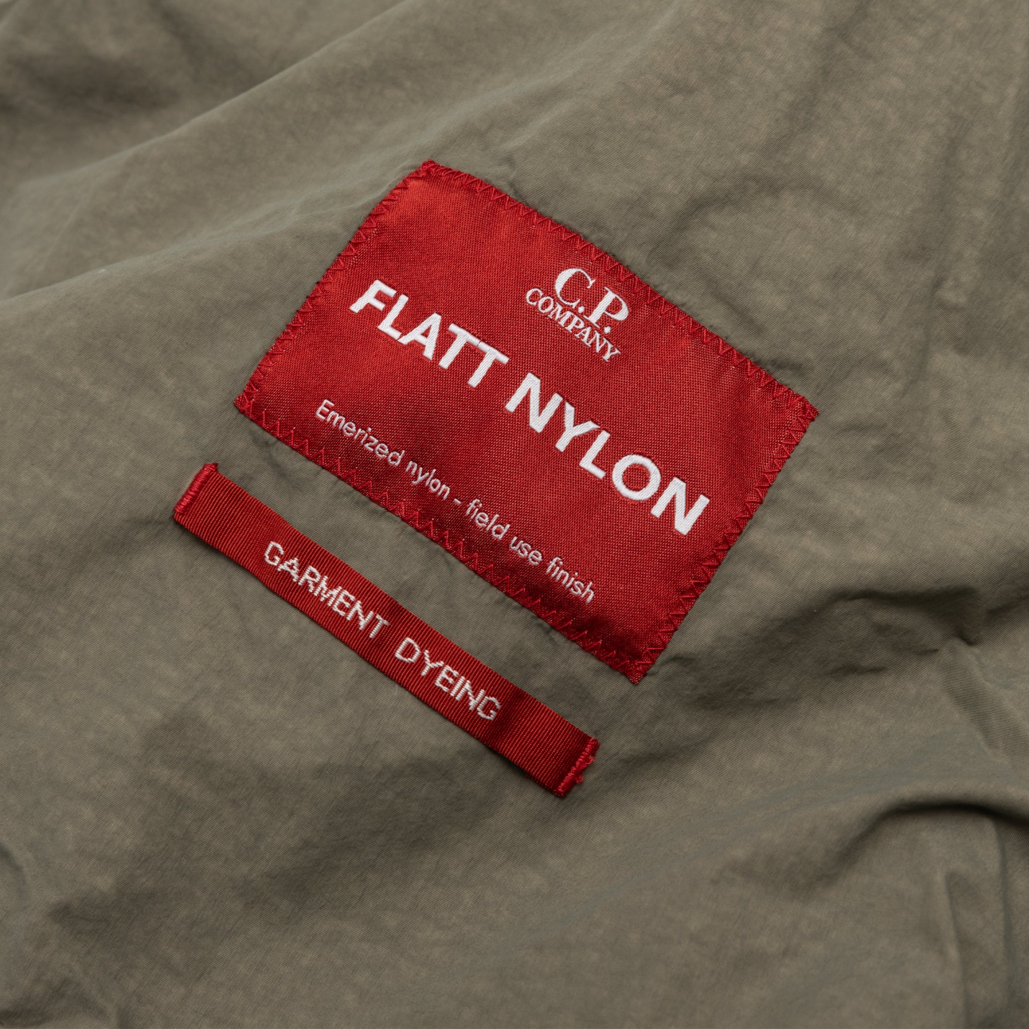 FLATT NYLON HOODED OVERSHIRT