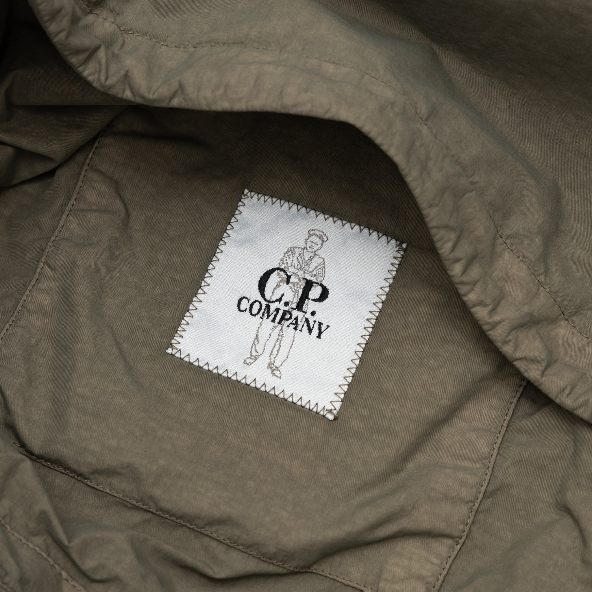 FLATT NYLON HOODED OVERSHIRT