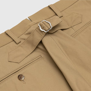 OPEN PLEATED PANTS