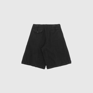 GARMENT TREATED MEDIUM TWEED SHORTS