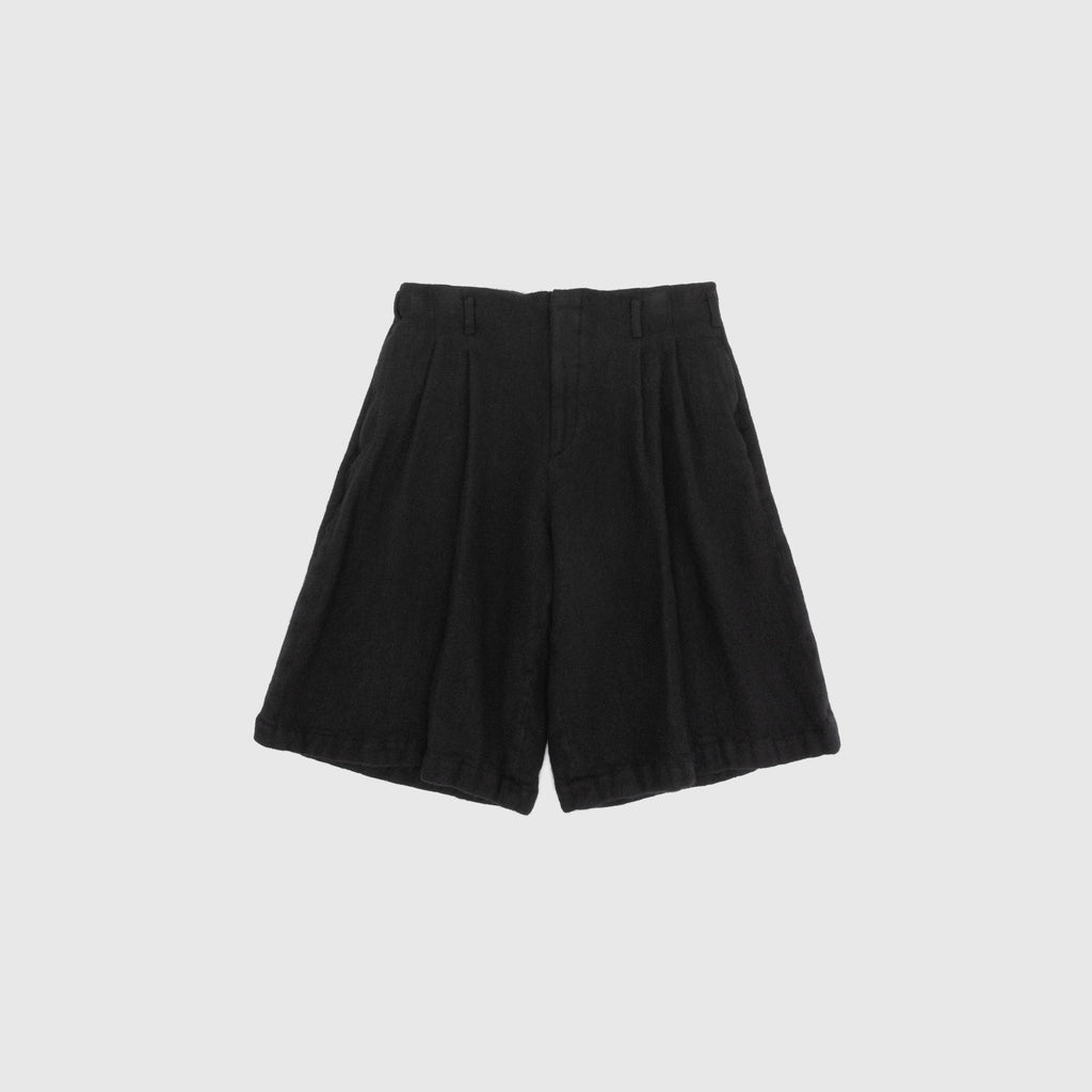 GARMENT TREATED MEDIUM TWEED SHORTS