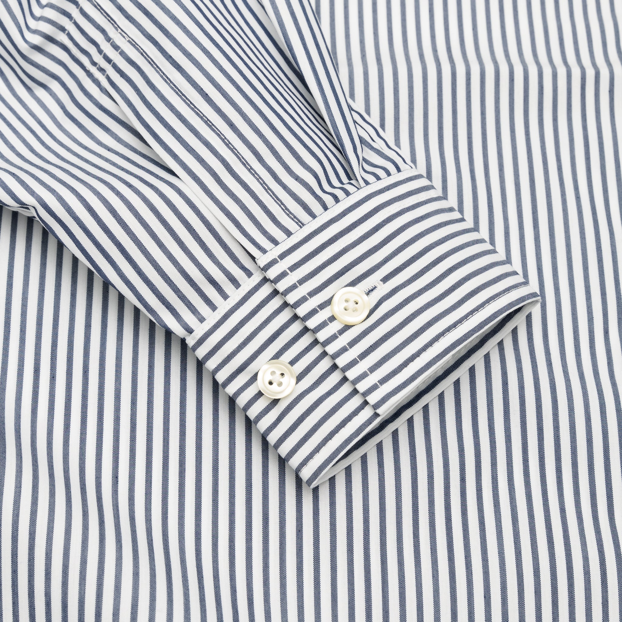 TECH REGULAR COLLAR SHIRT L/S STRIPE SHIRT