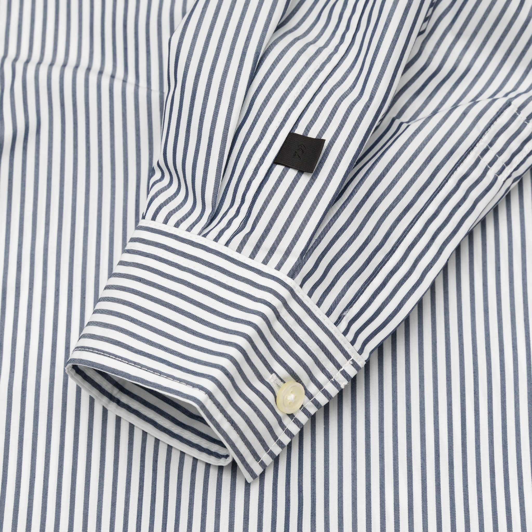 TECH REGULAR COLLAR SHIRT L/S STRIPE SHIRT