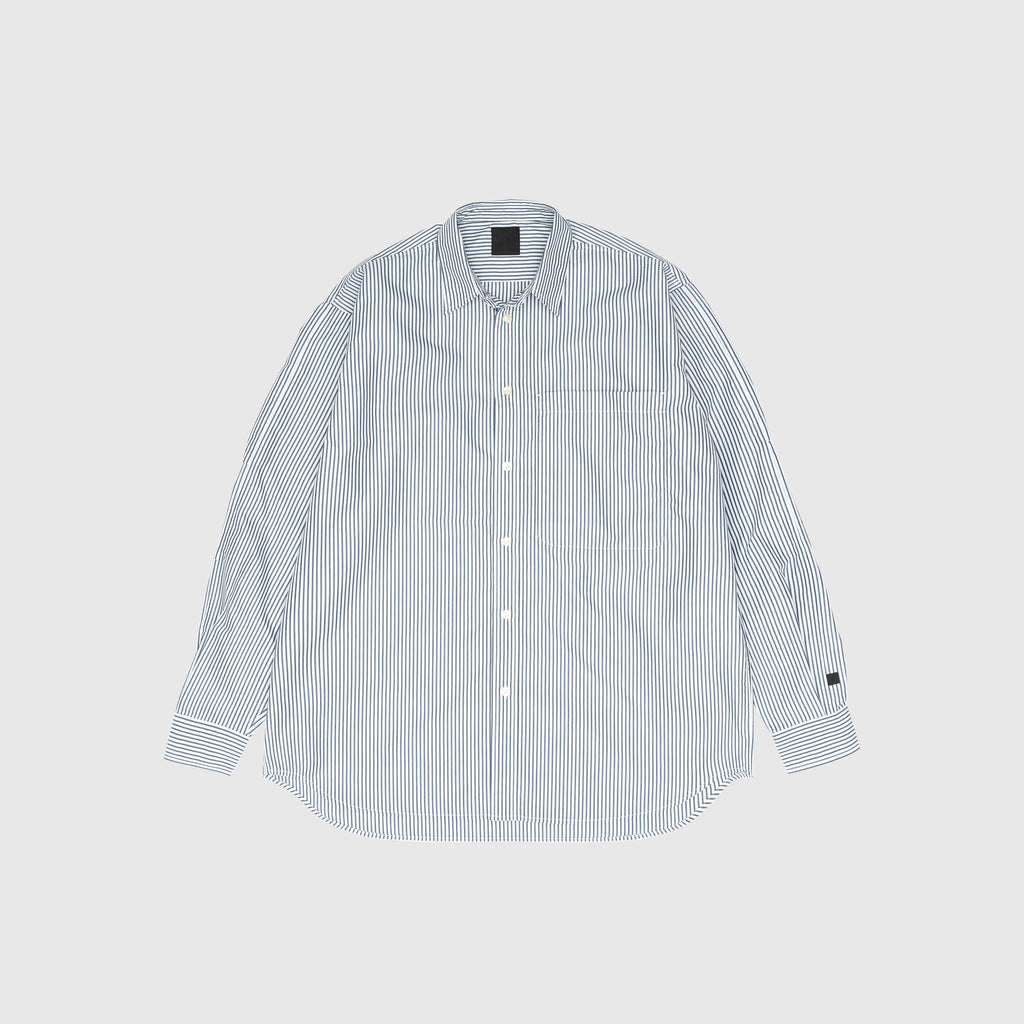 TECH REGULAR COLLAR SHIRT L/S STRIPE SHIRT