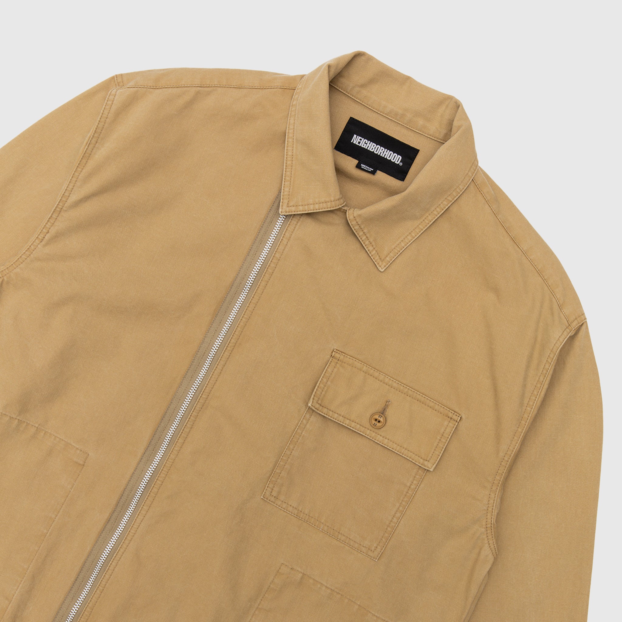 ZIP L/S FIELD SHIRT
