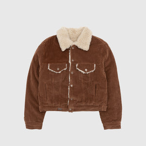 SHERPA CORDUROY TRUCKER JACKET