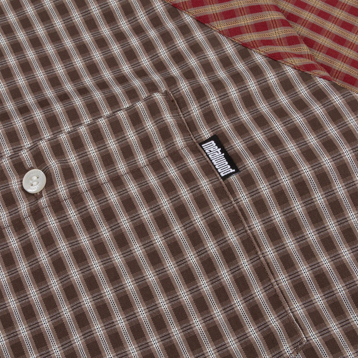 FRANKENSTEIN BUTTON UP L/S SHIRT