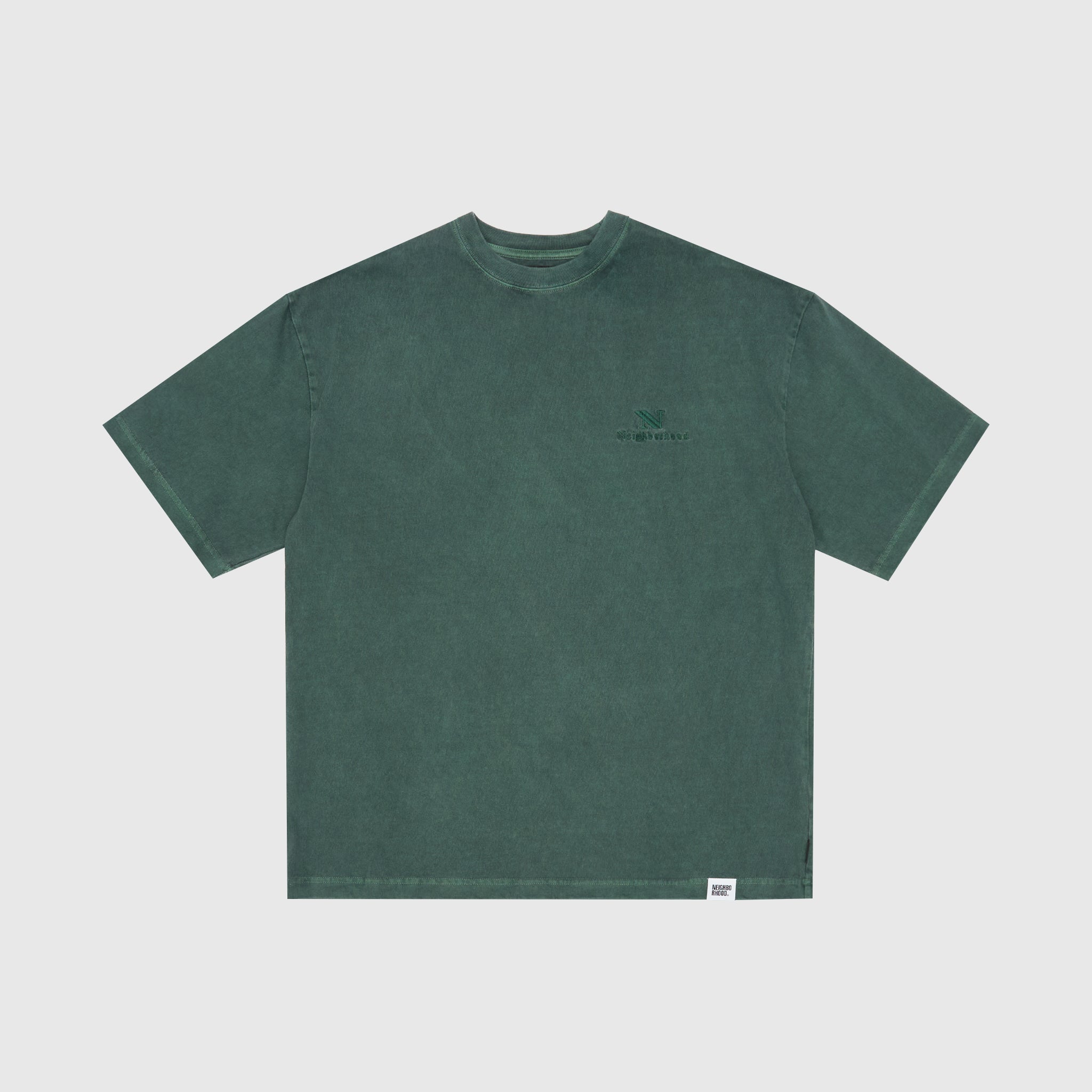 PIGMENT DYED CREWNECK S/S T-SHIRT