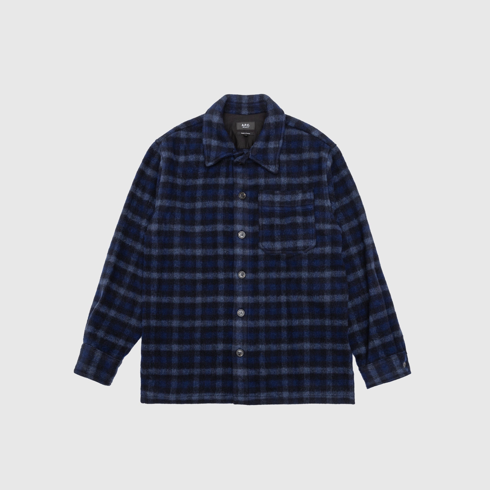 STANLEY CHECK WOOL OVERSHIRT