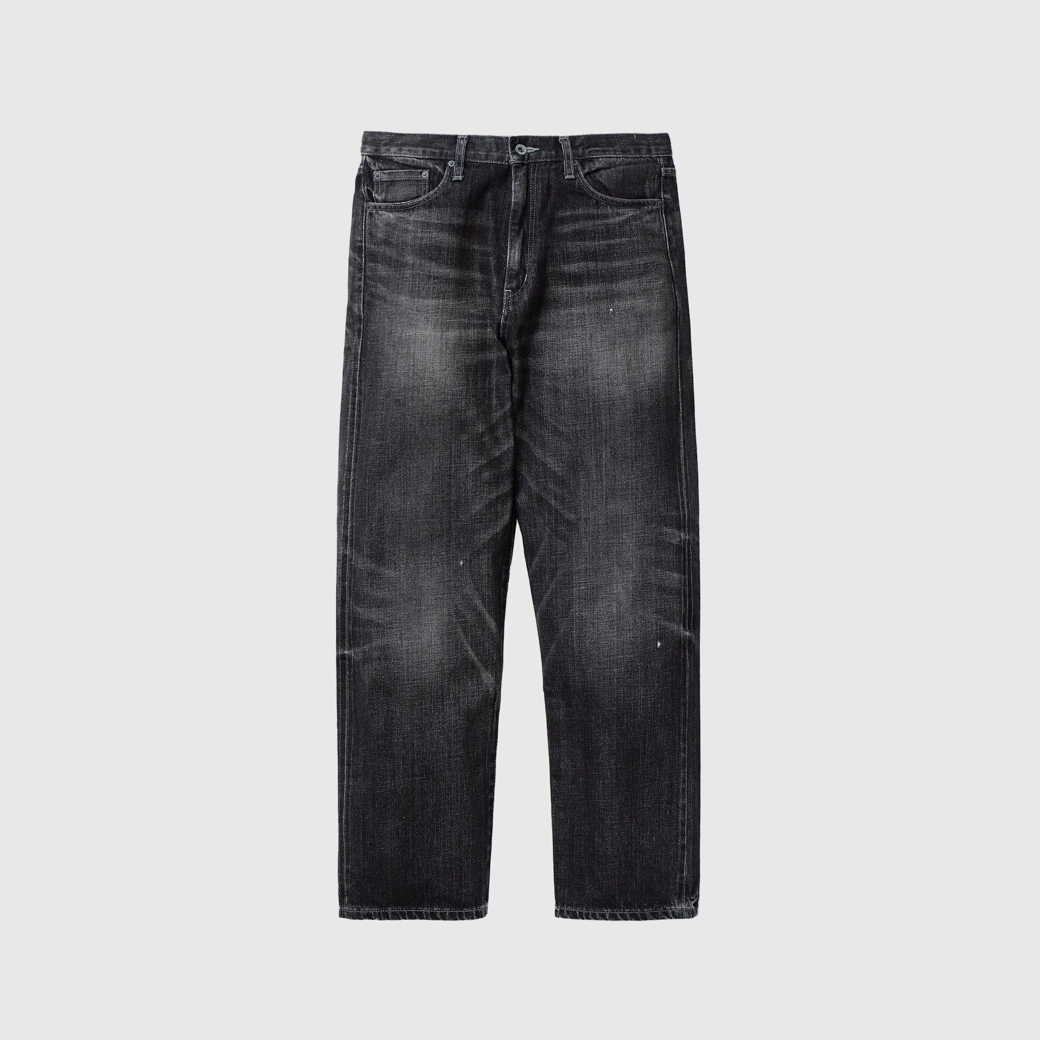 WASHED DENIM DP BASIC PANTS