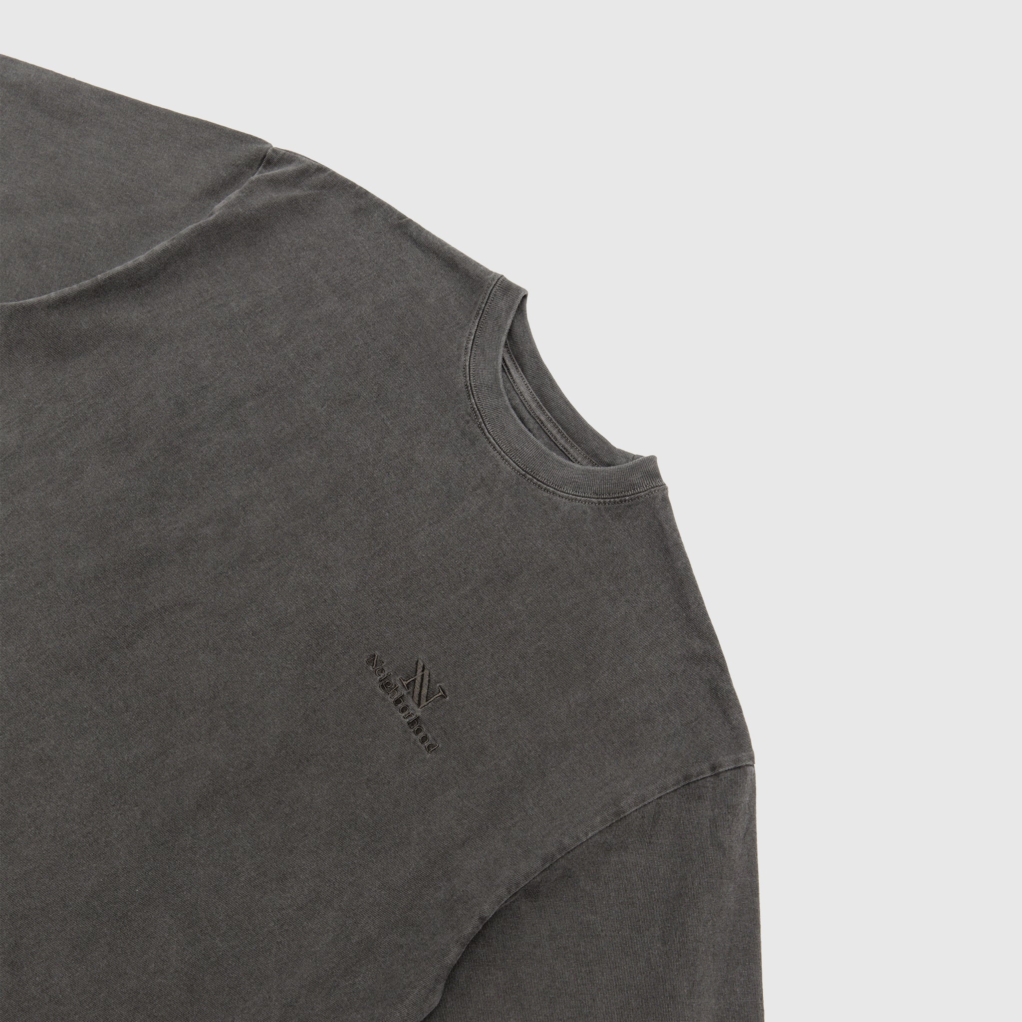 PIGMENT DYED CREWNECK S/S T-SHIRT