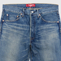 x LEVI'S TREATED COTTON SELVEDGE DENIM JEAN