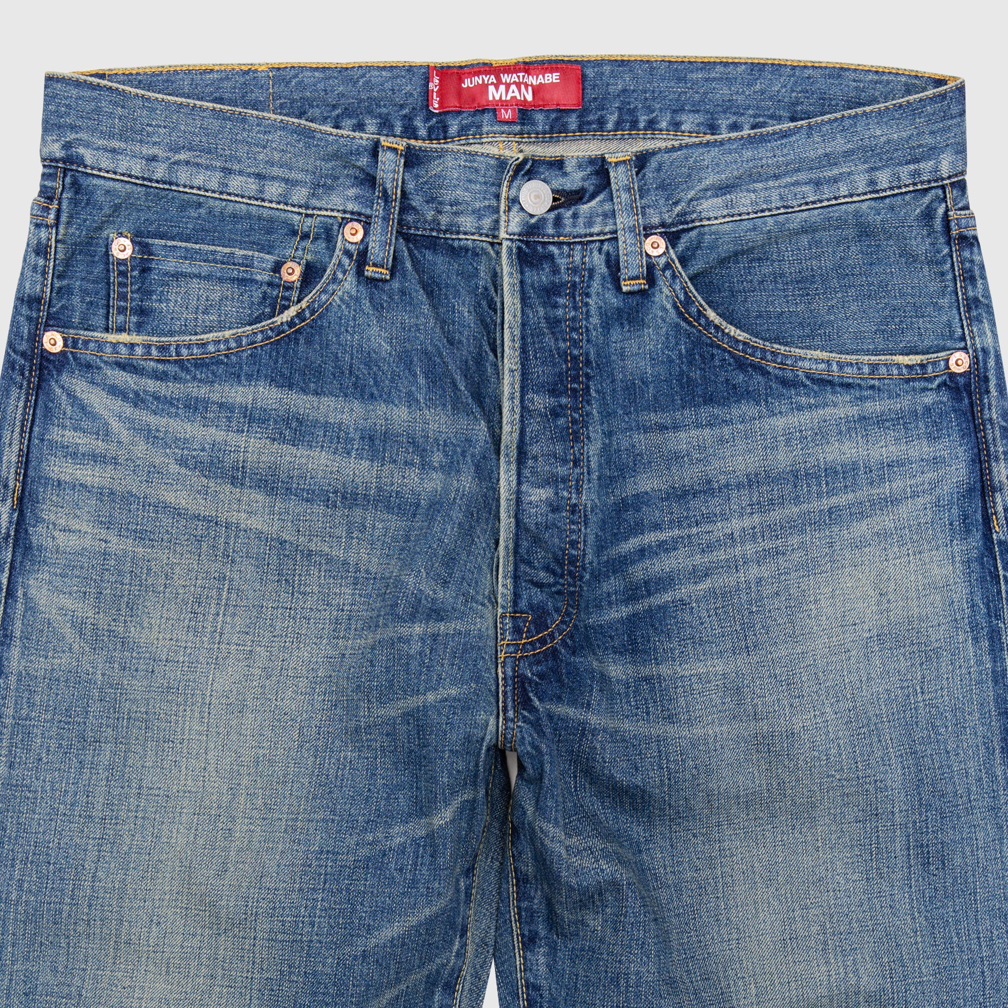 x LEVI'S TREATED COTTON SELVEDGE DENIM JEAN