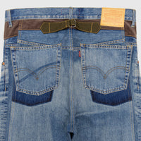 x LEVI'S TREATED COTTON DENIM JEAN