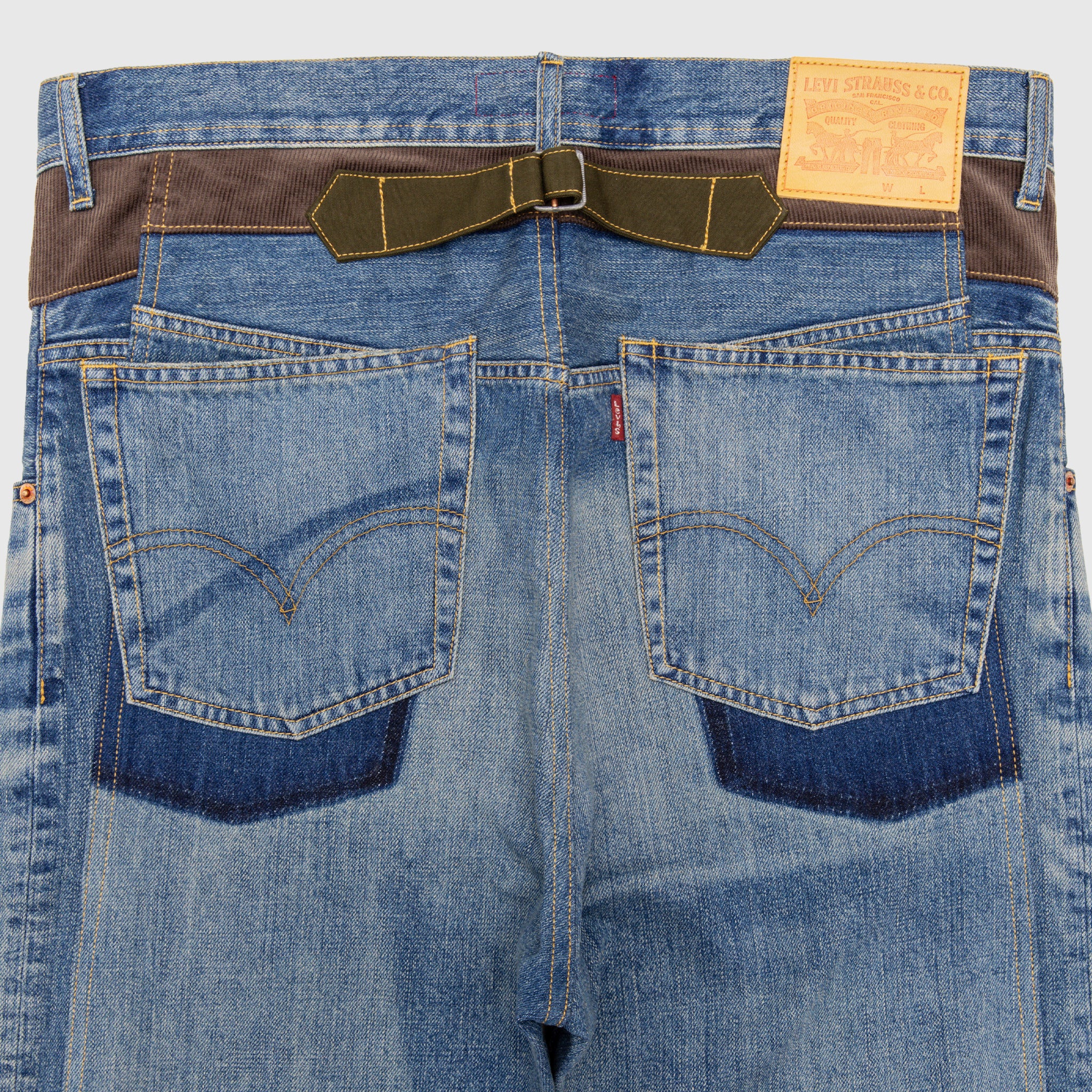 x LEVI'S TREATED COTTON DENIM JEAN